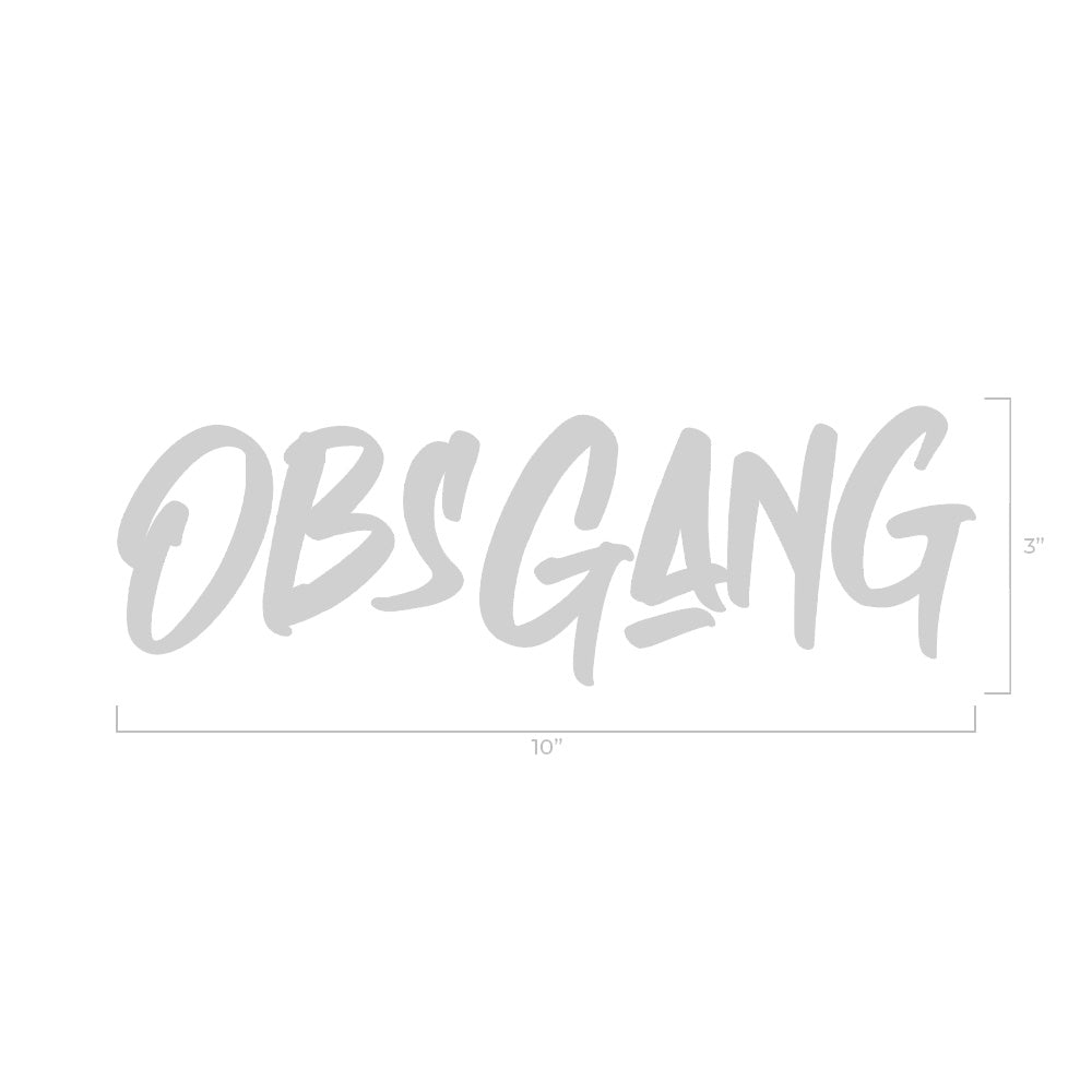 OBS GANG DECAL