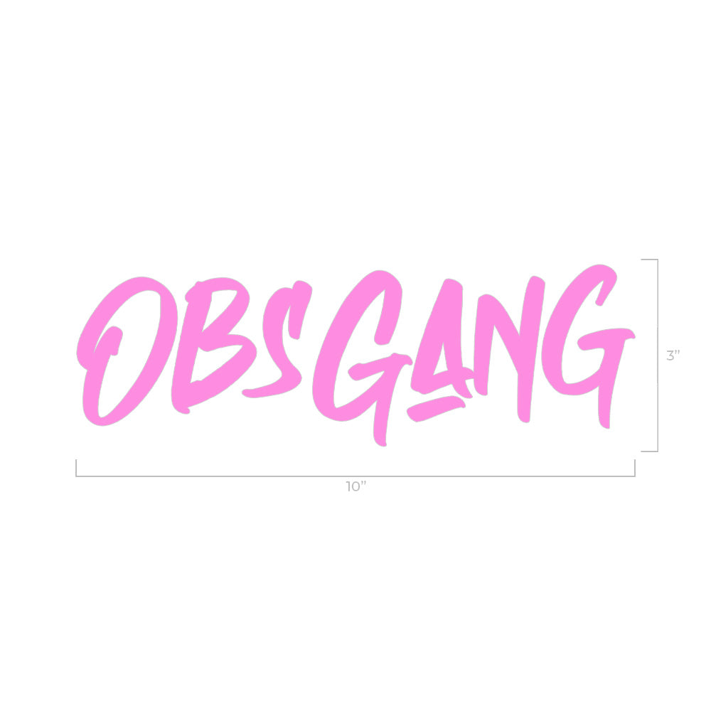 OBS GANG DECAL