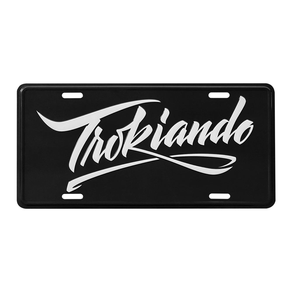 Trokiando License Plate