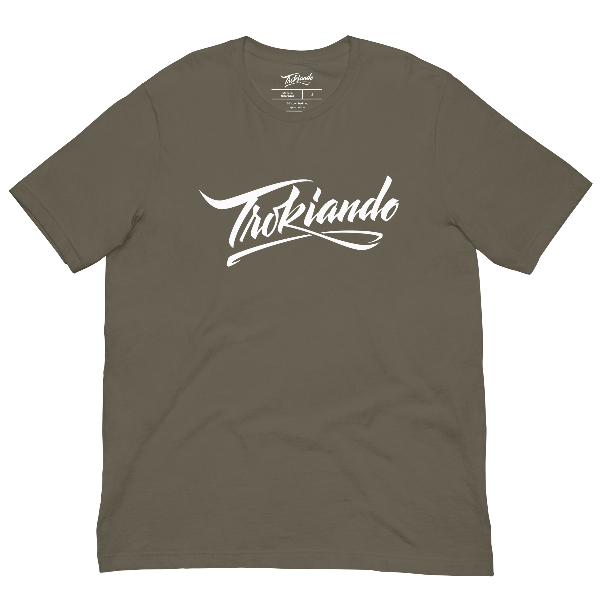 White Lettering Logo Shirt
