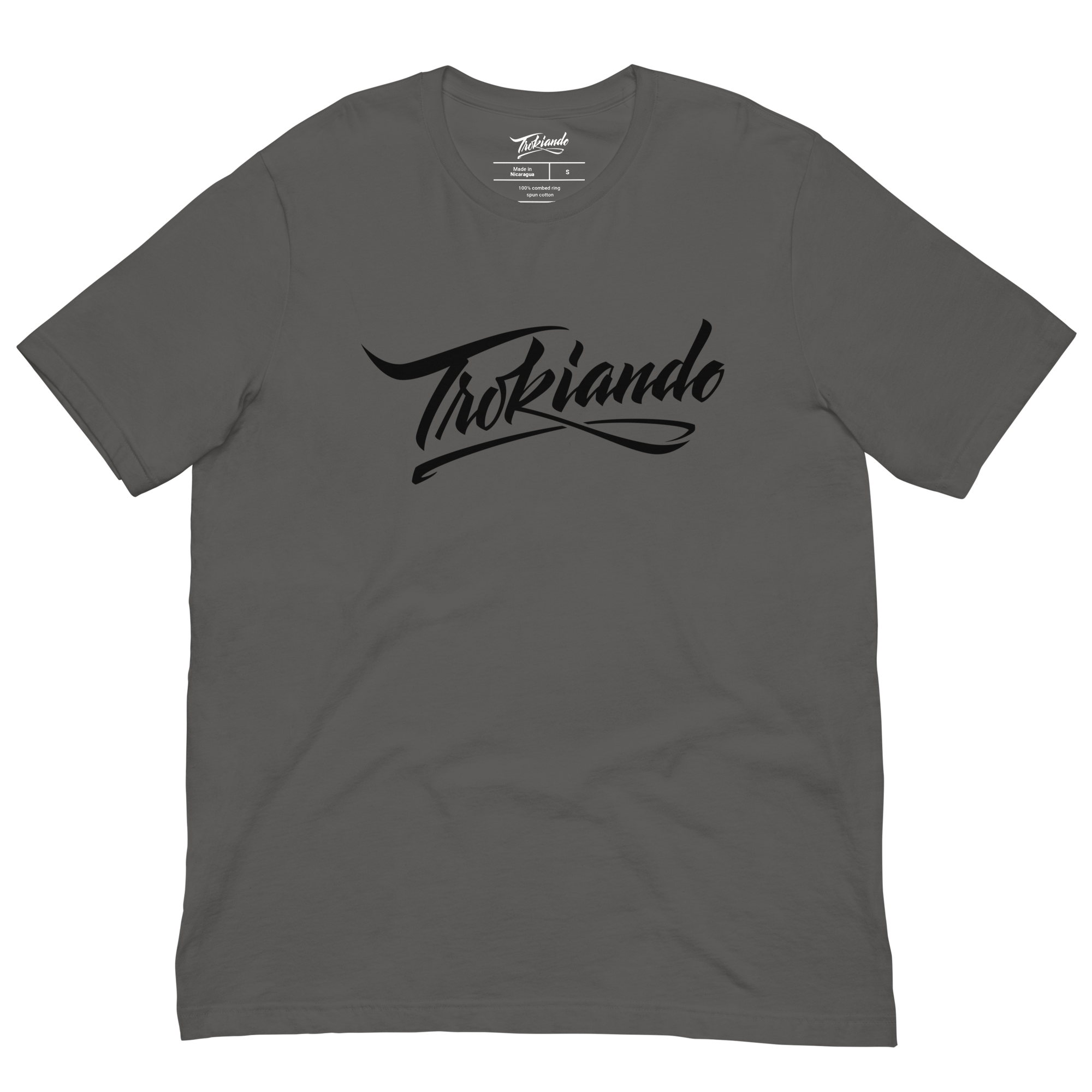 Black Lettering Logo Shirt