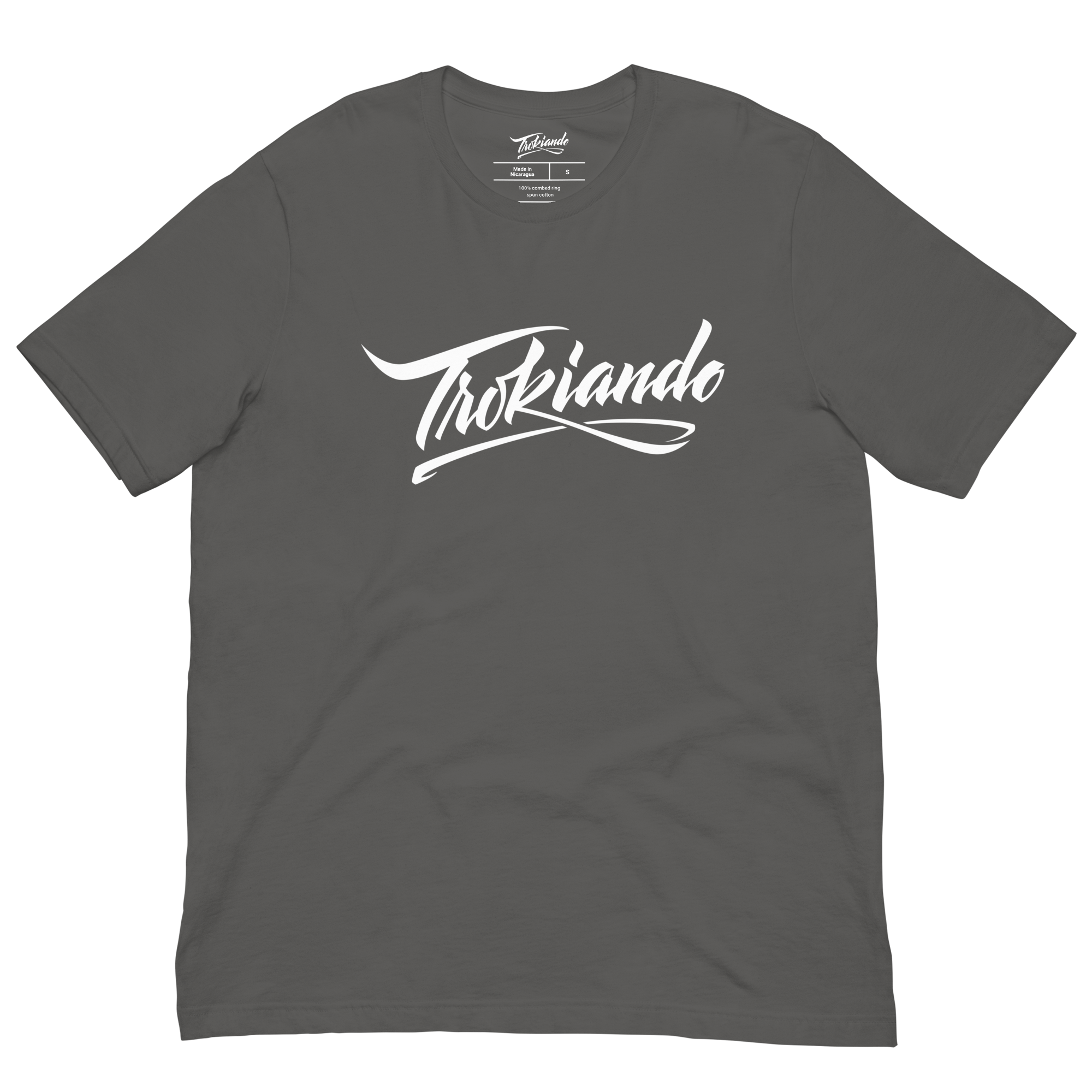White Lettering Logo Shirt