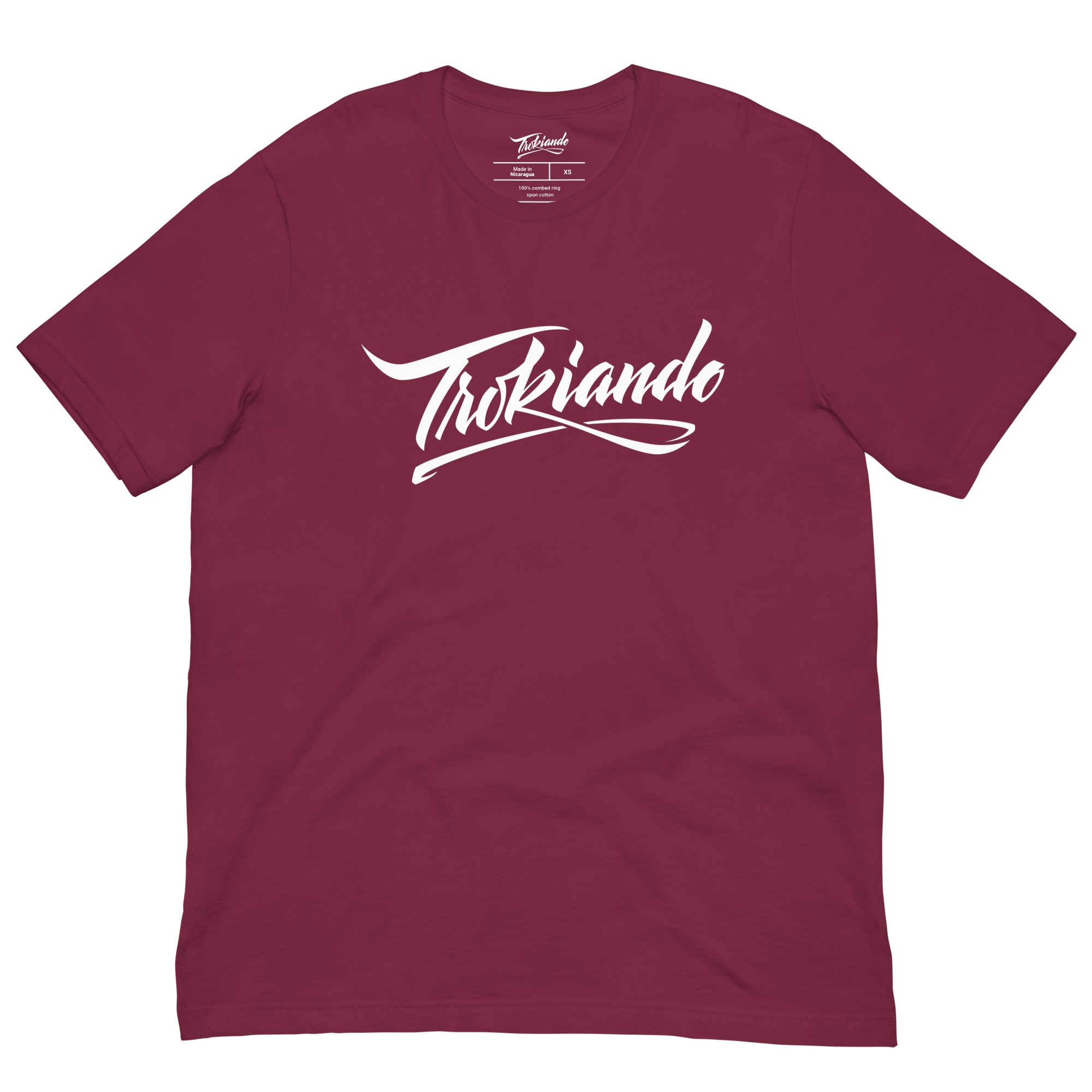 White Lettering Logo Shirt
