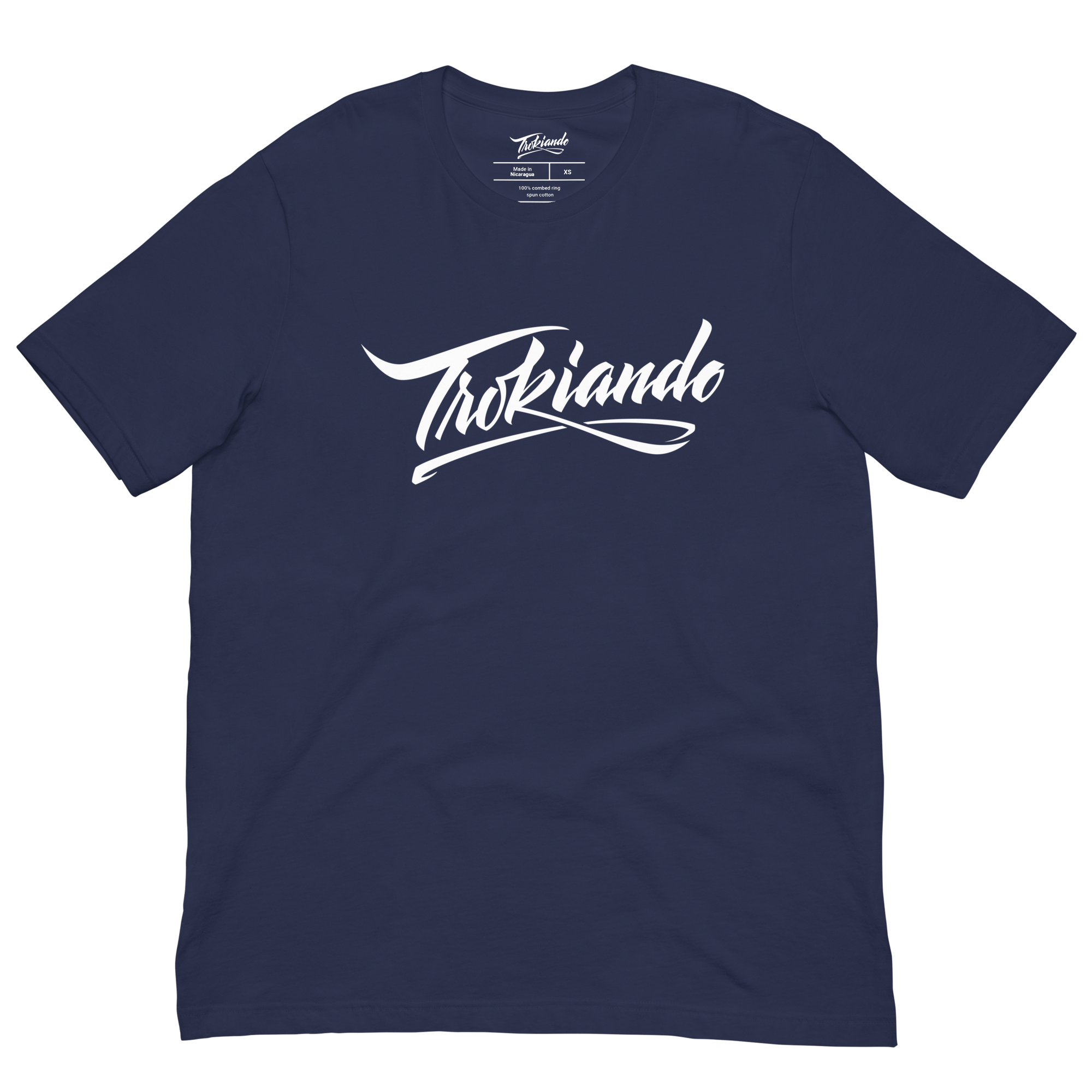 White Lettering Logo Shirt