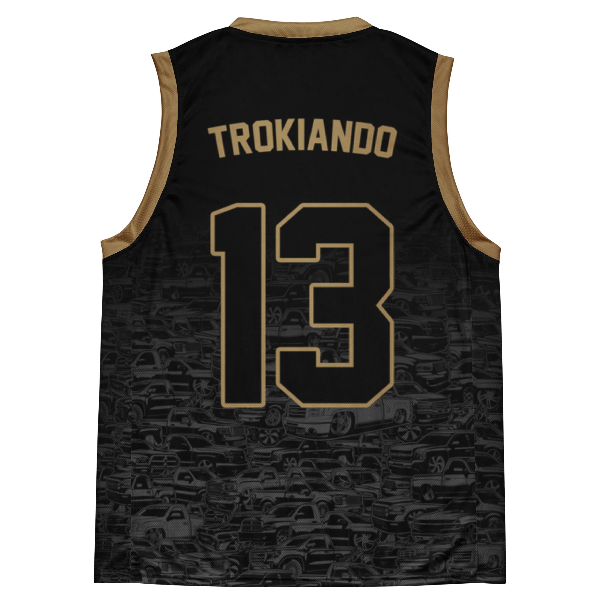 Gold cheap jersey basketball