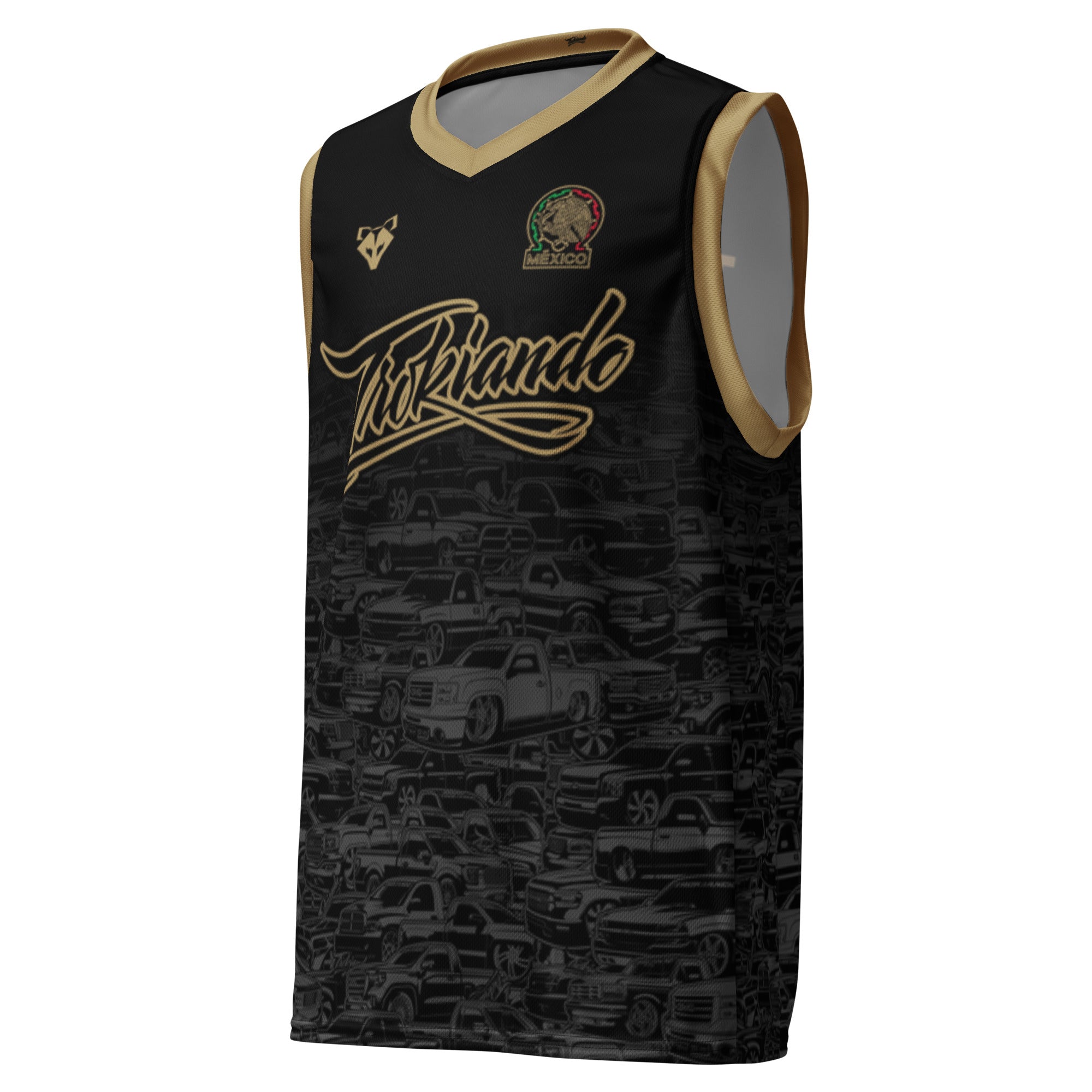 Trokiando Basketball Jersey (Gold) 2XS