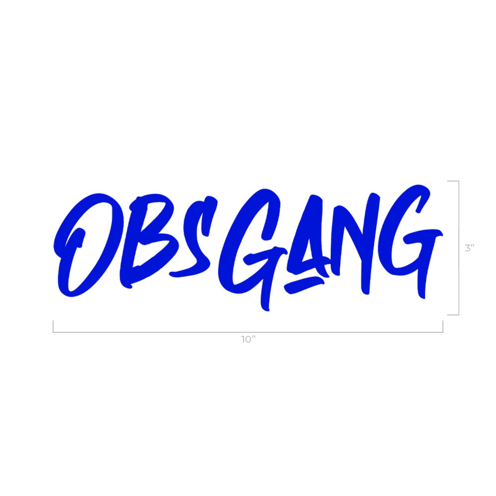 OBS GANG DECAL