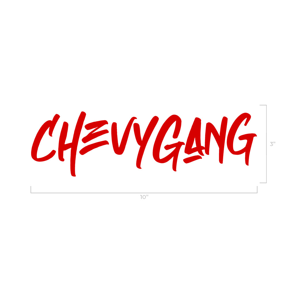 CHEVY GANG DECAL