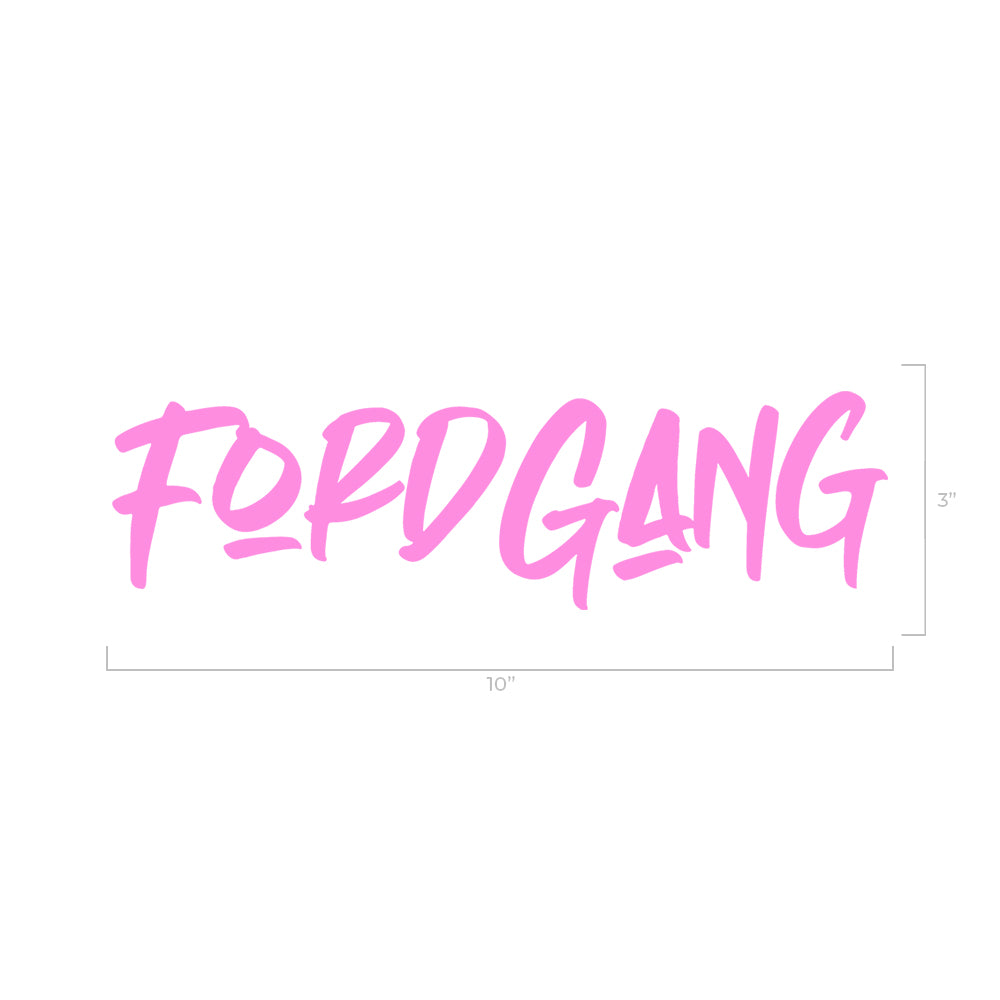 FORD GANG DECAL