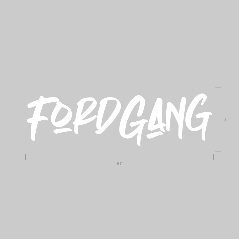 FORD GANG DECAL