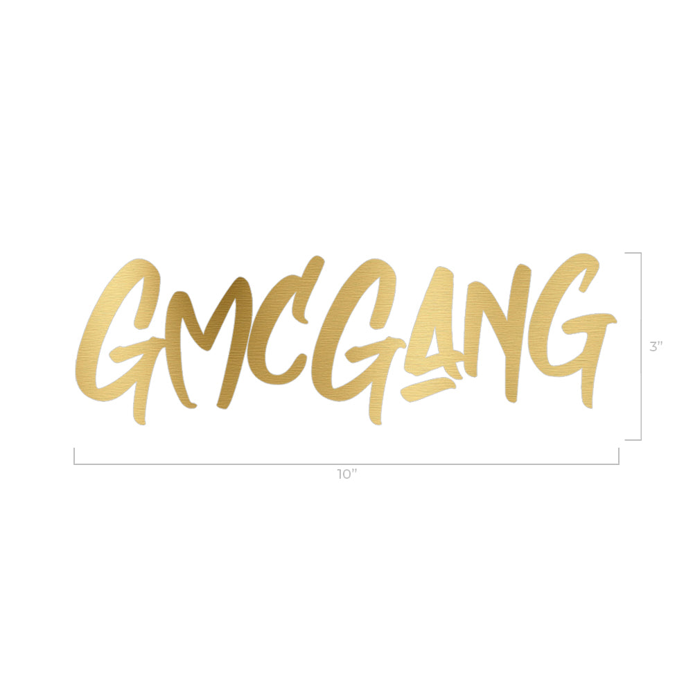 GMC GANG DECAL