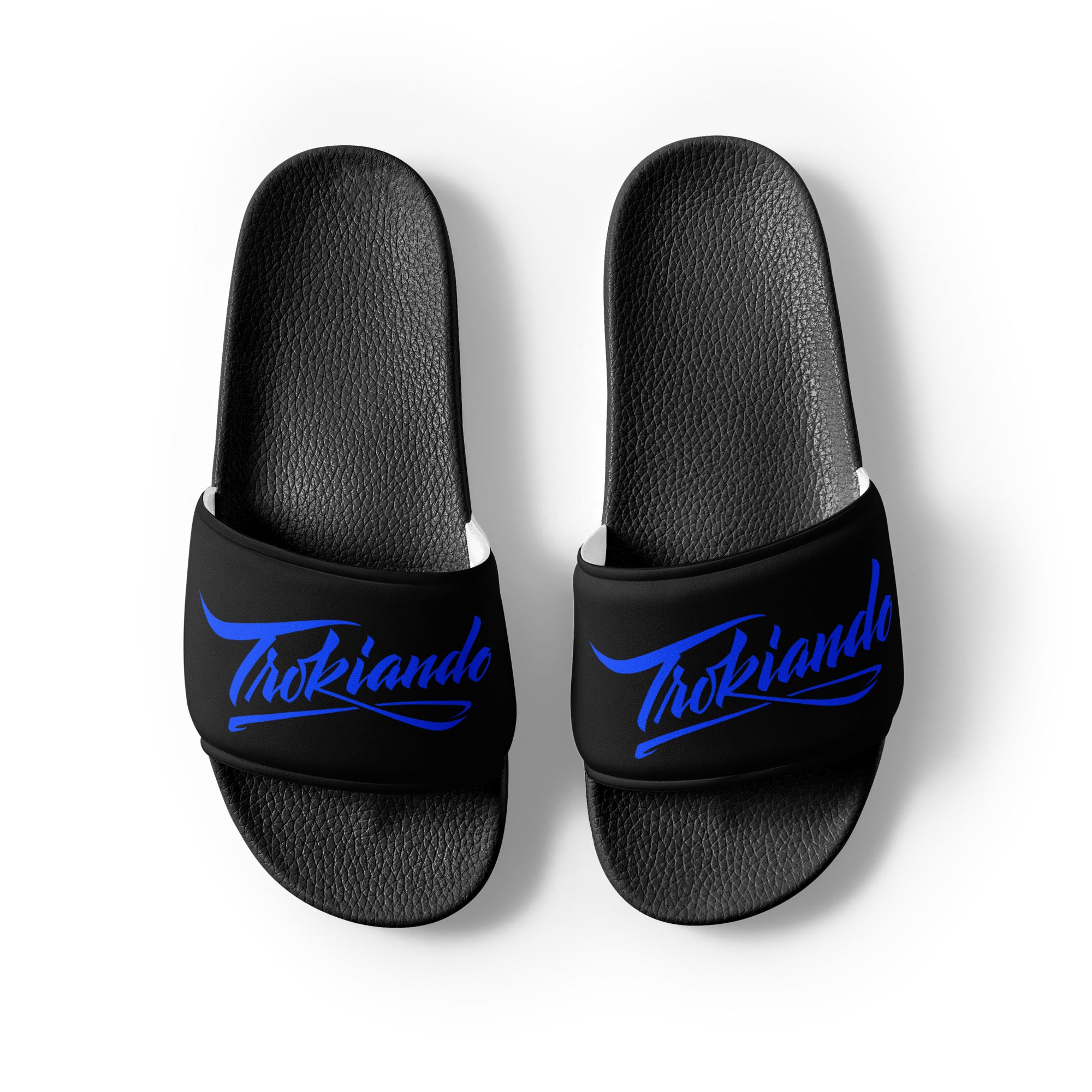 Blue Logo Men’s Slides