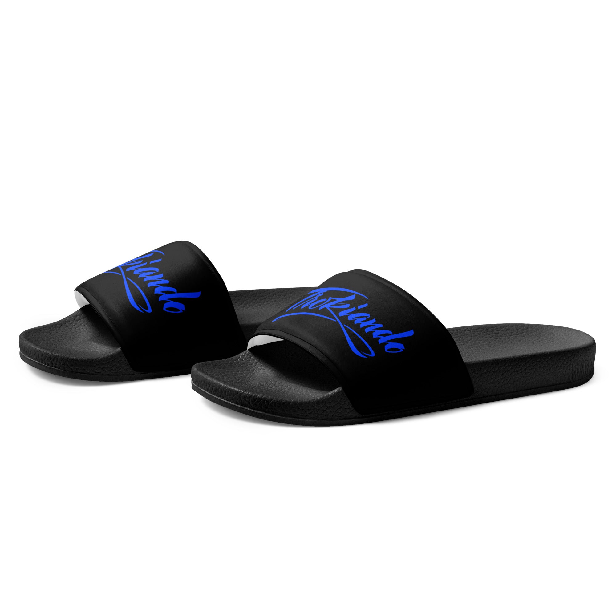 Blue Logo Men’s Slides