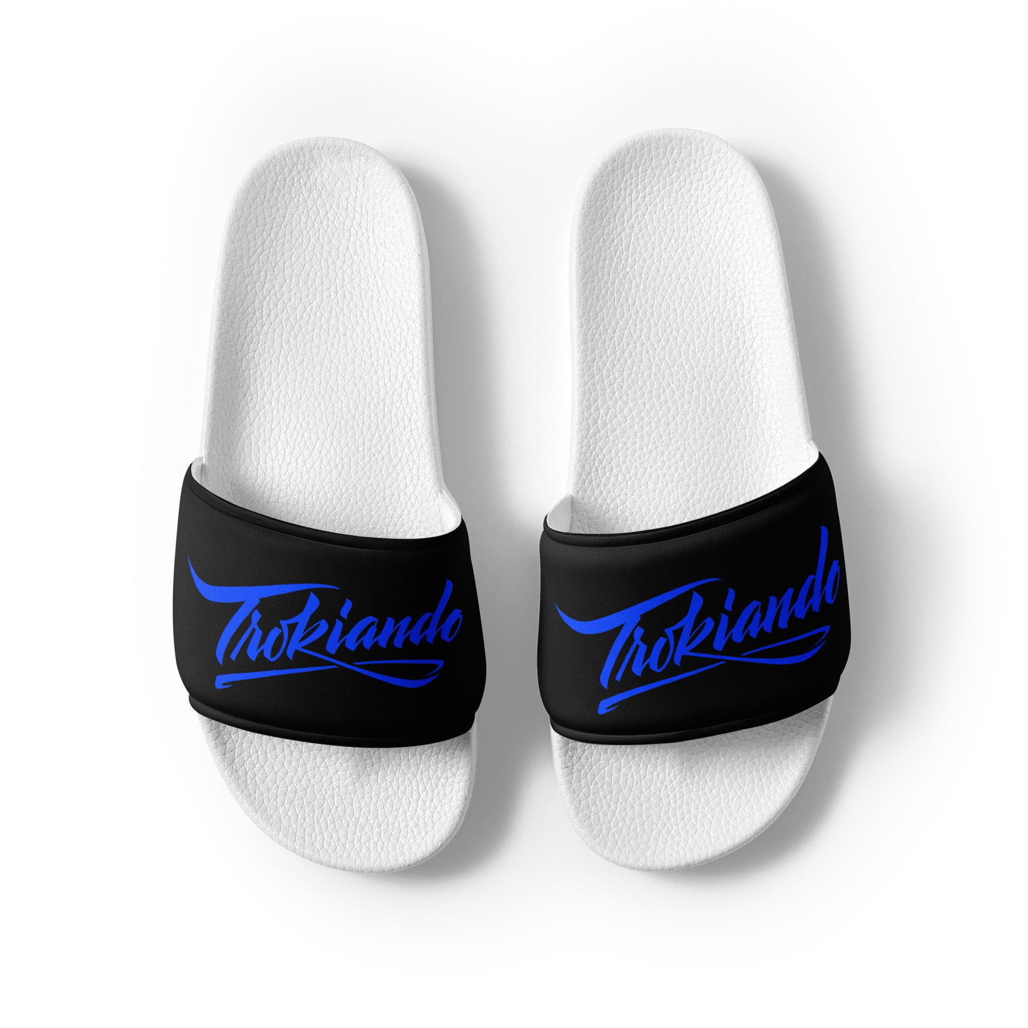 Blue Logo Men’s Slides