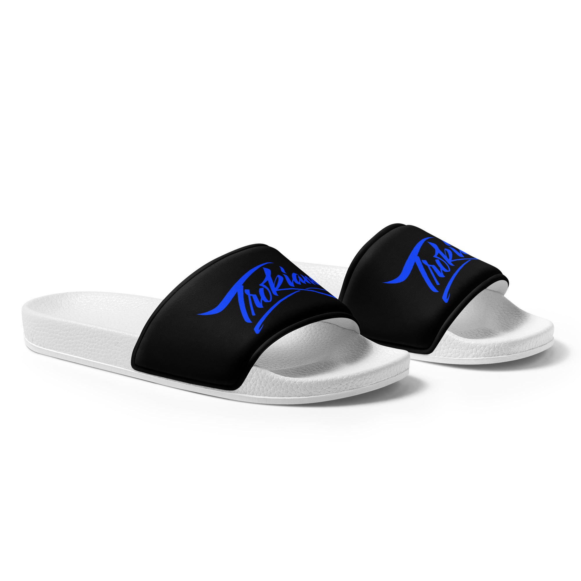 Blue Logo Men’s Slides