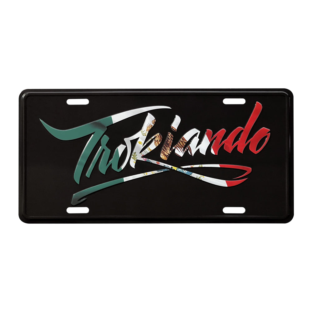 Trokiando License Plate