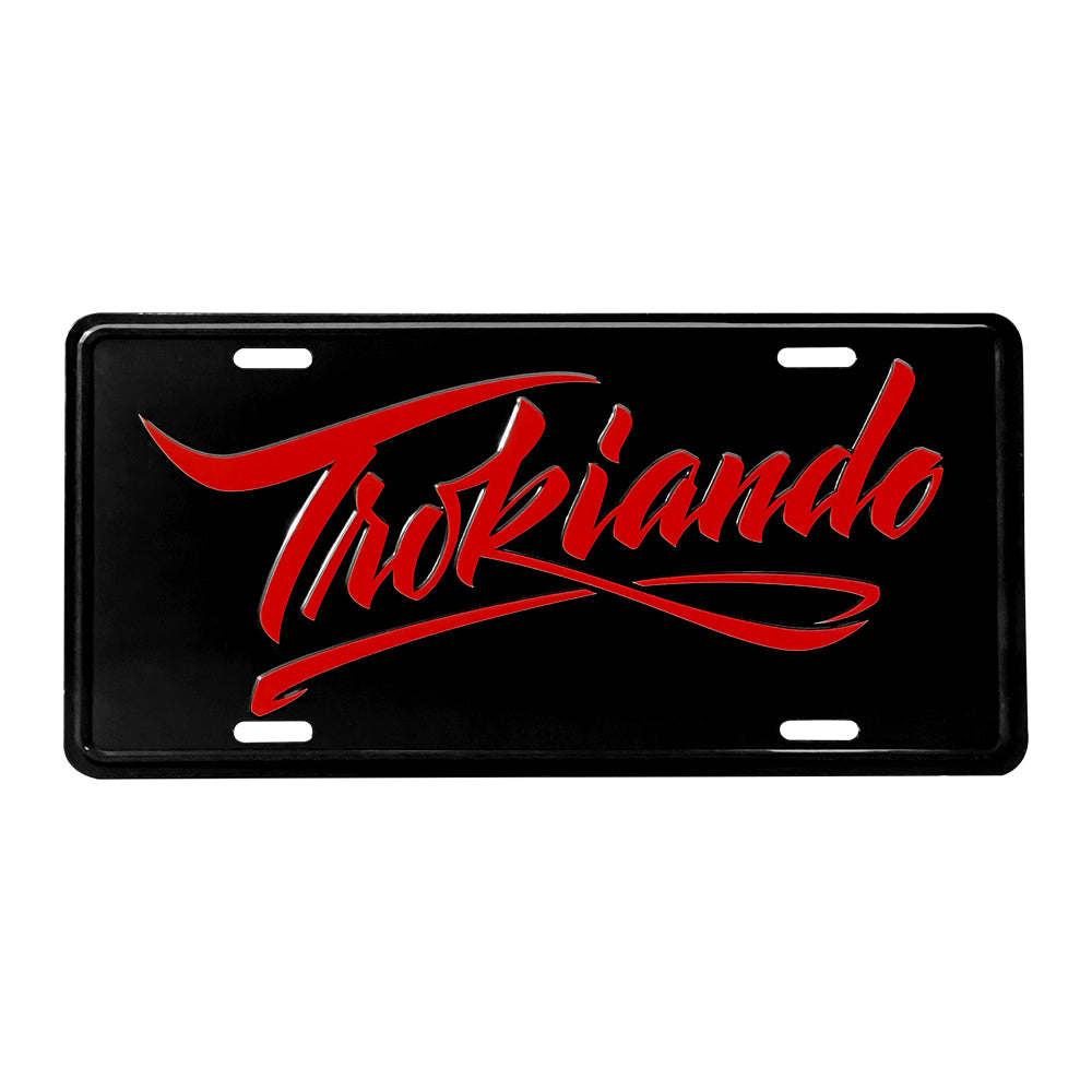 Trokiando License Plate